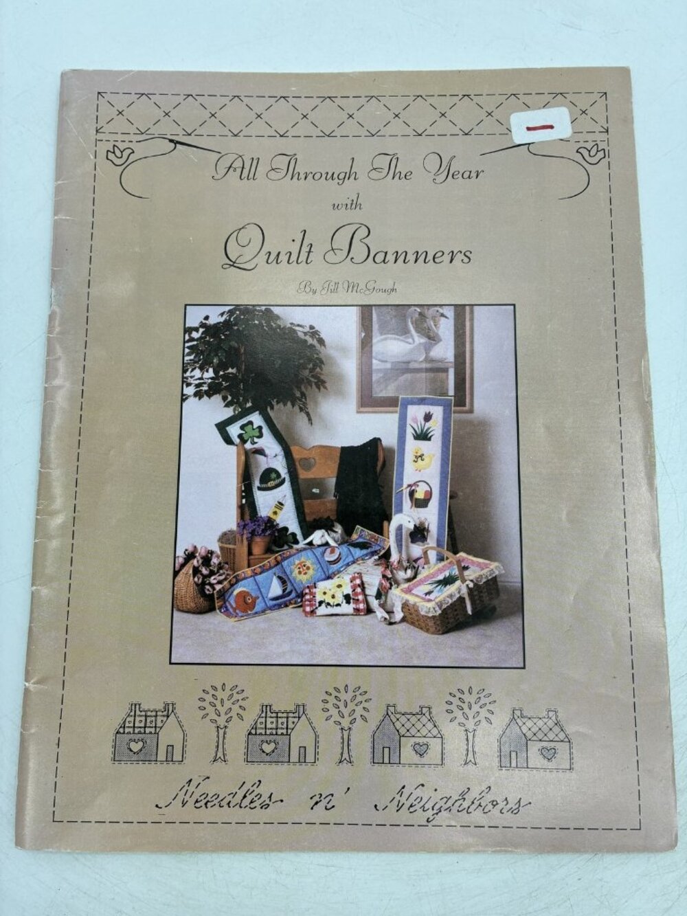 Vintage All Through The Year with Quilt Banners Pattern Book by Jill McGough